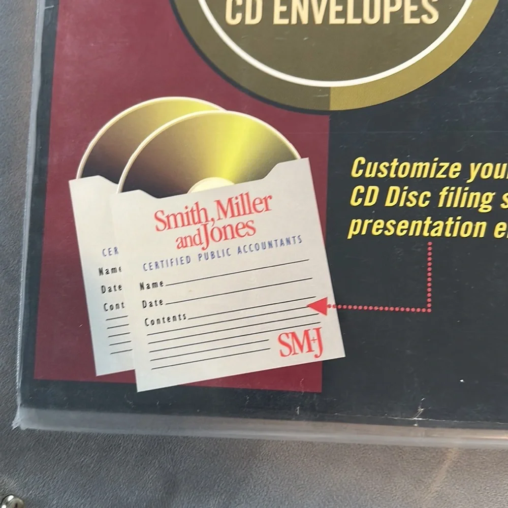 NEATO CD Envelopes